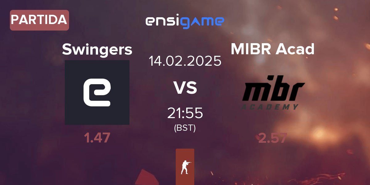 Partida Swingers vs MIBR Academy MIBR Acad | 14.02