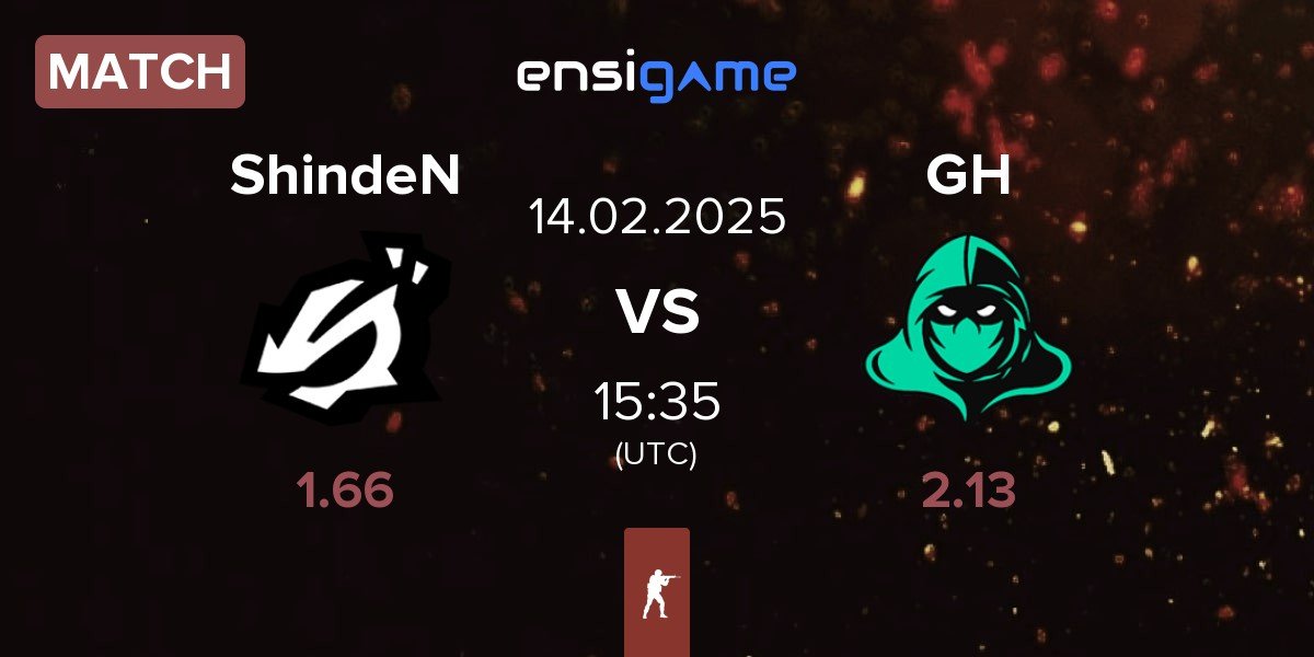 Match ShindeN vs GameHunters GH | 14.02