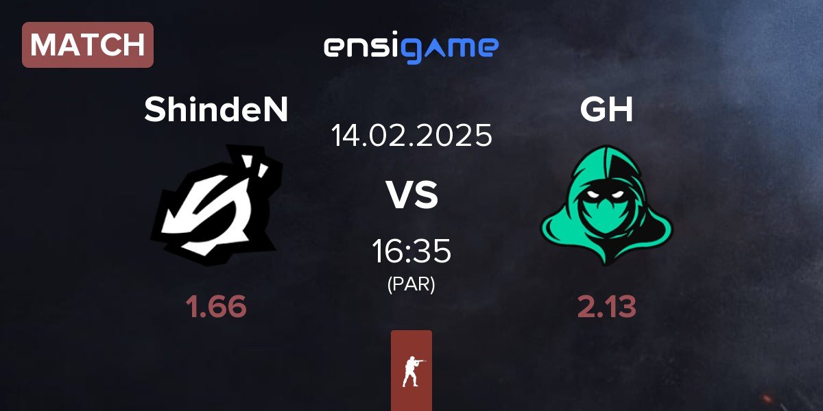 Match ShindeN vs GameHunters GH | 14.02