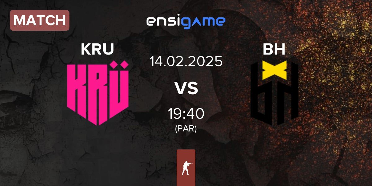 Match KRU Esport KRU vs Bounty Hunters BH | 14.02