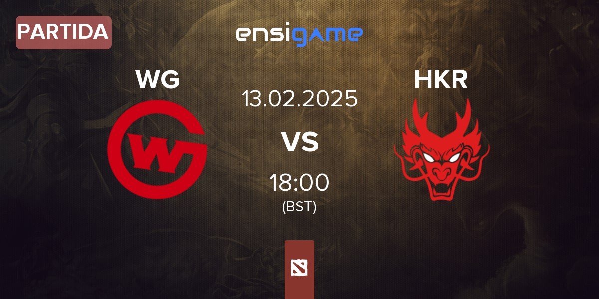 Partida Wildcard Gaming WG vs Hokori HKR | 13.02