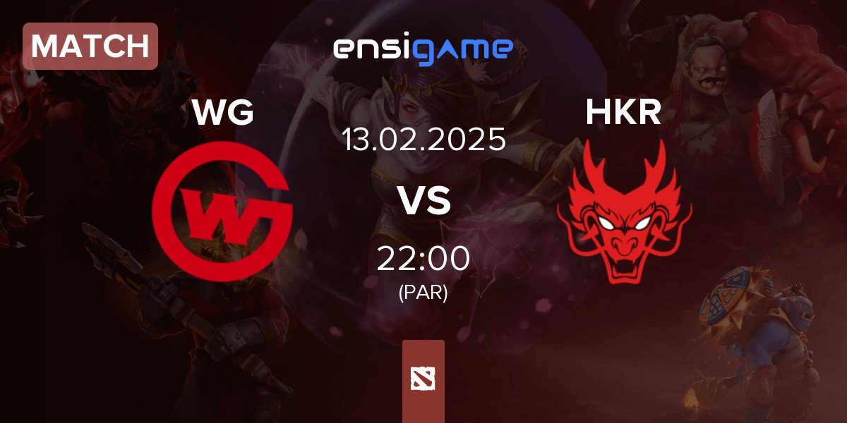 Match Wildcard Gaming WG vs Hokori HKR | 13.02