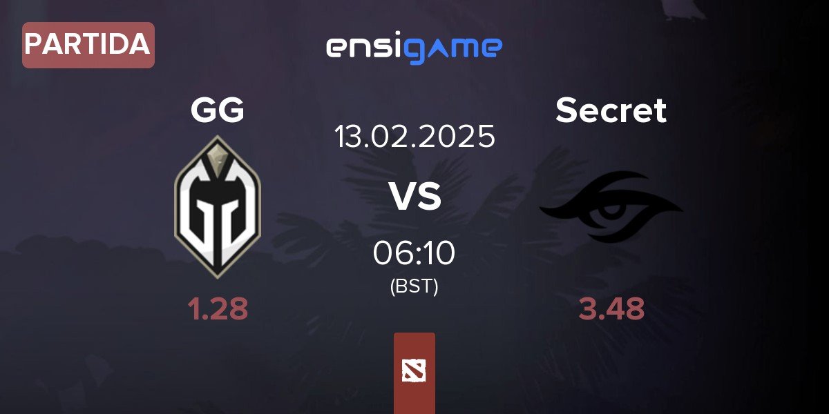 Partida Gaimin Gladiators GG vs Team Secret Secret | 13.02