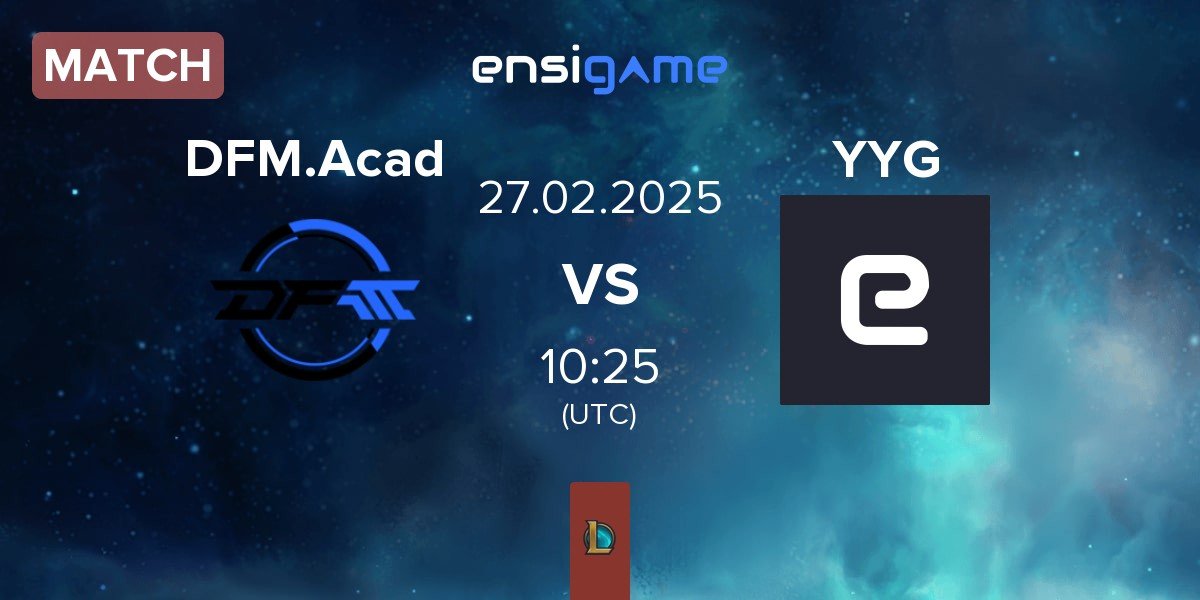 Match DetonatioN FocusMe Academy DFM.Acad vs Yang Yang Gaming YYG | 27.02