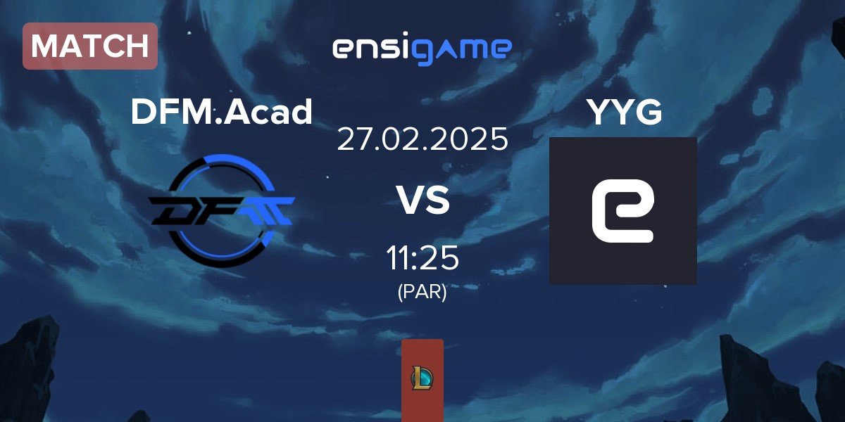 Match DetonatioN FocusMe Academy DFM.Acad vs Yang Yang Gaming YYG | 27.02