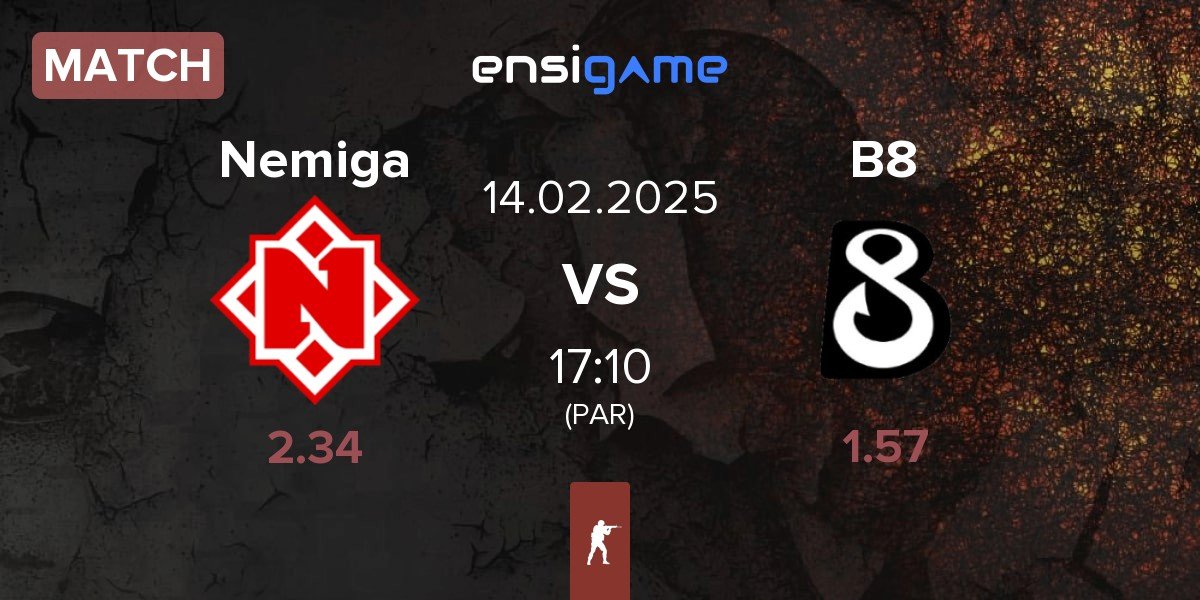 Match Nemiga Gaming Nemiga vs B8 | 14.02