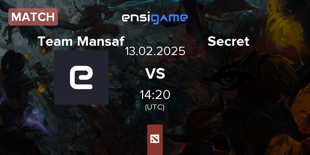 Match Team Mansaf vs Team Secret Secret | 13.02