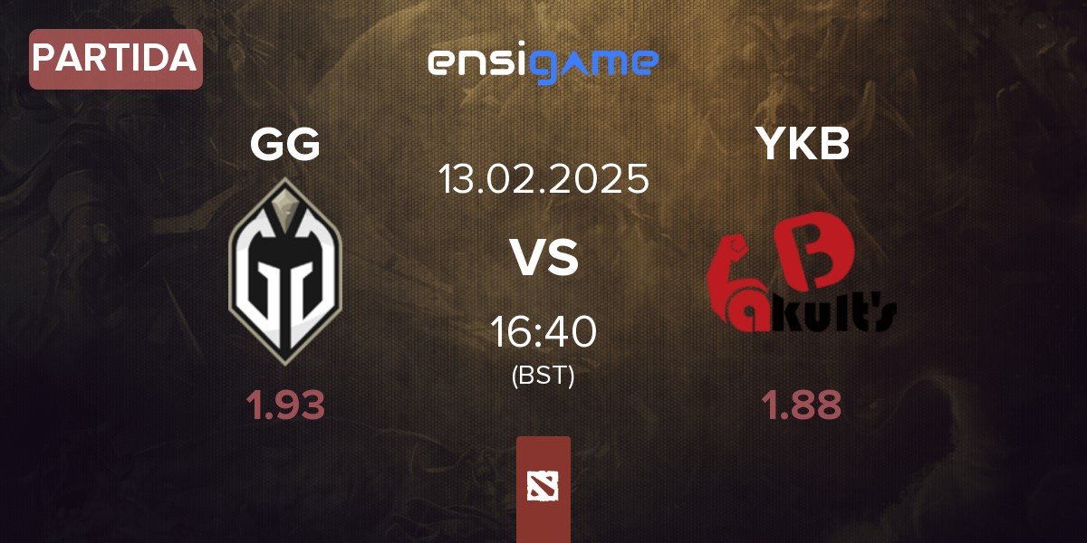 Partida Gaimin Gladiators GG vs Yakult Brothers YKB | 13.02