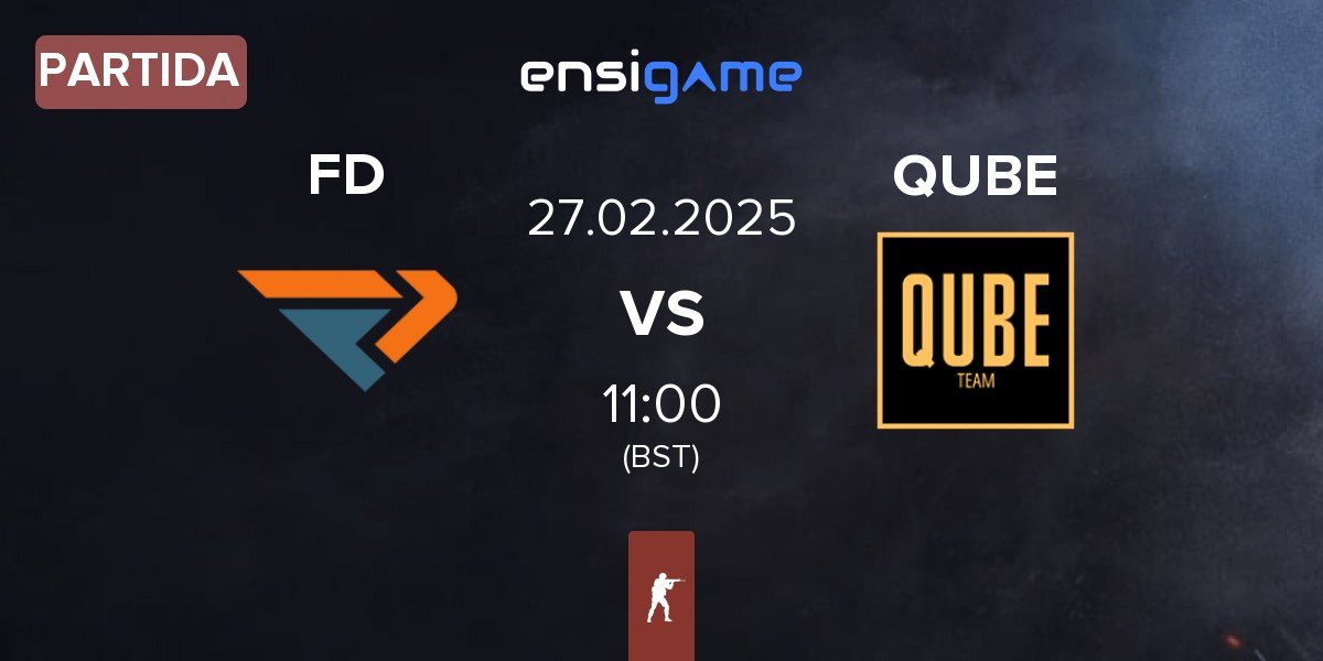 Partida FengDa FD vs The QUBE Esports QUBE | 27.02