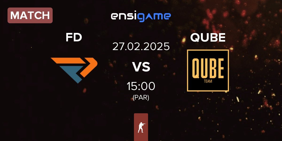 Match FengDa FD vs The QUBE Esports QUBE | 27.02