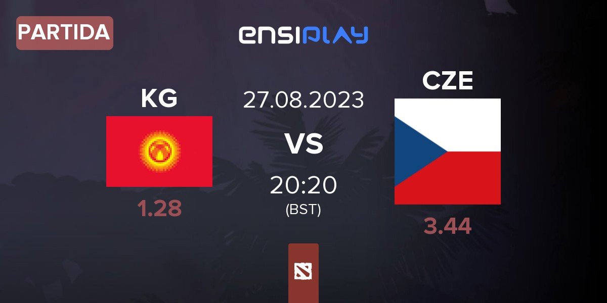 Partida Kyrgyzstan KG vs Czech Republic CZE | 27.08