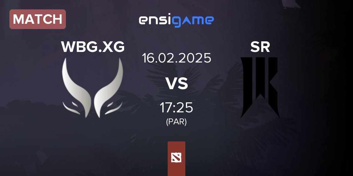 Match Xtreme Gaming WBG.XG vs Shopify Rebellion SR | 16.02