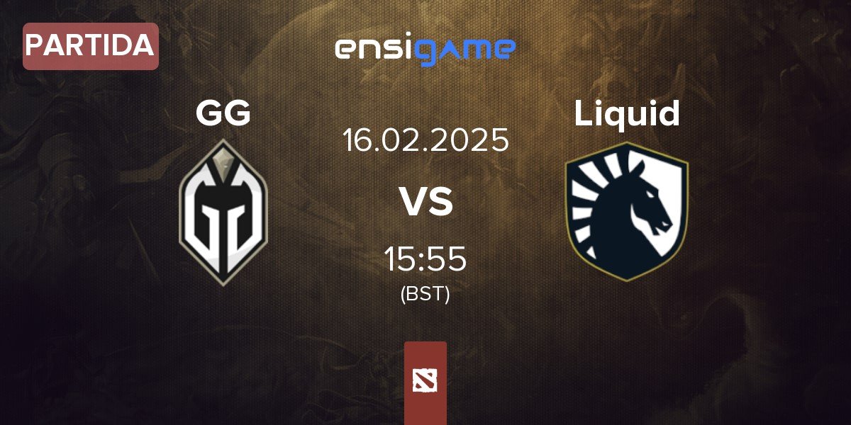 Partida Gaimin Gladiators GG vs Team Liquid Liquid | 16.02