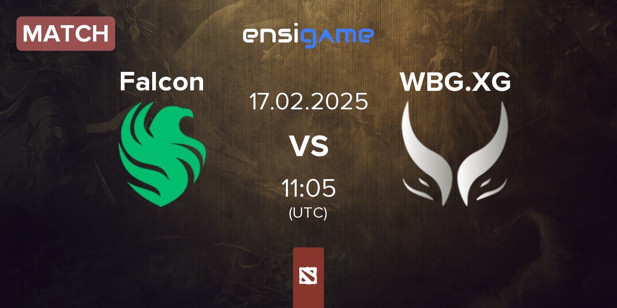 Match Team Falcons Falcon vs Xtreme Gaming WBG.XG | 17.02