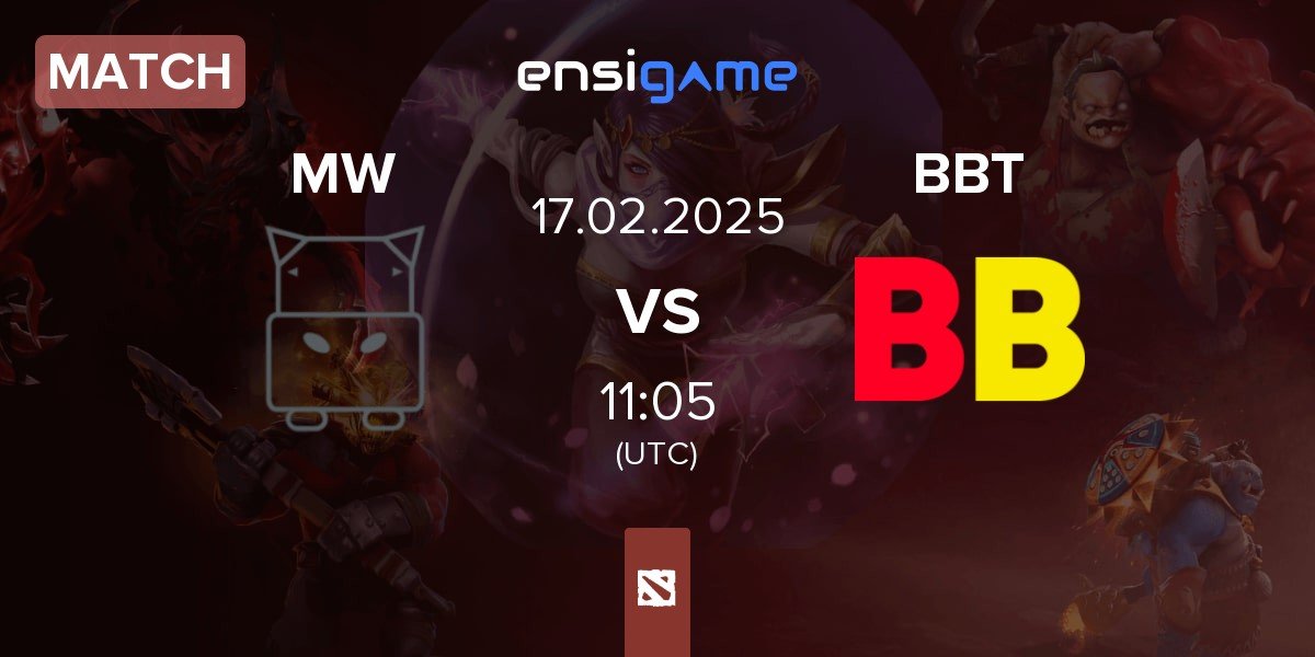 Match Moodeng Warriors MW vs BetBoom Team BBT | 17.02