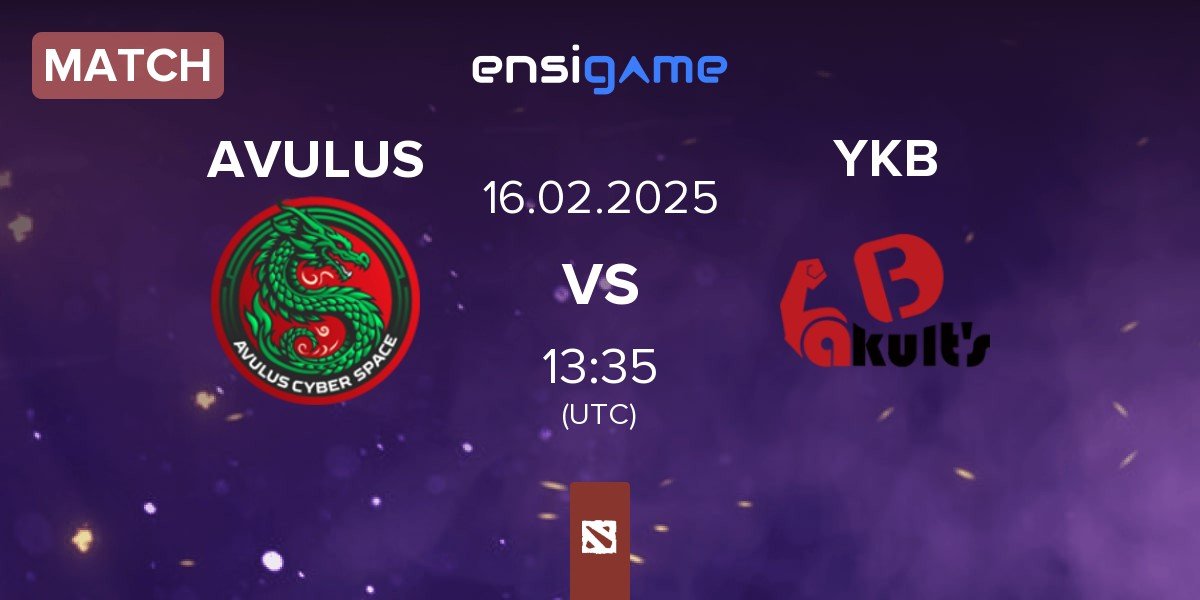 Match AVULUS vs Yakult Brothers YKB | 16.02