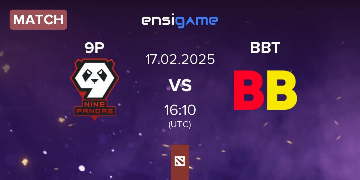 Match 9Pandas 9P vs BetBoom Team BBT | 17.02