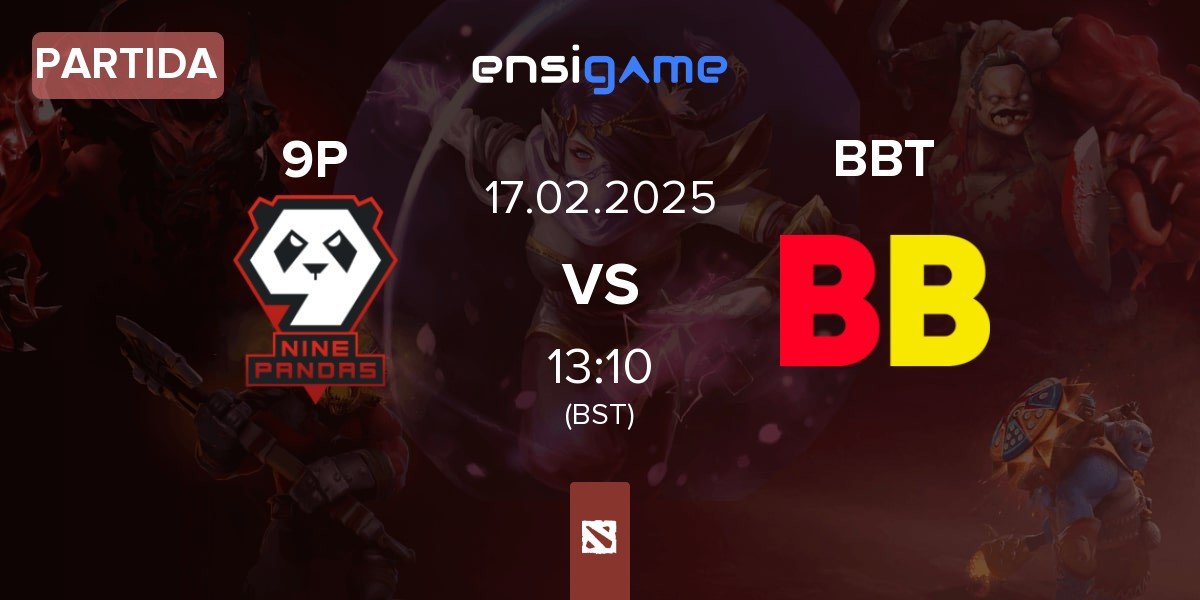 Partida 9Pandas 9P vs BetBoom Team BBT | 17.02