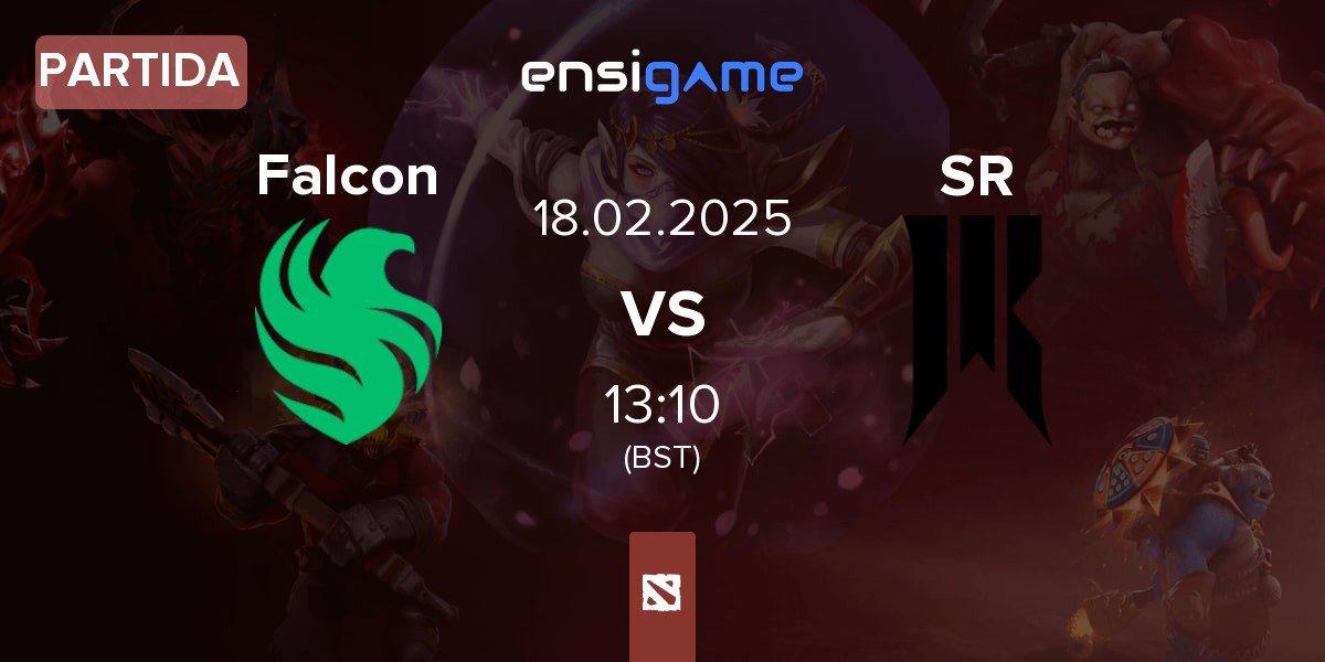 Partida Team Falcons Falcon vs Shopify Rebellion SR | 18.02