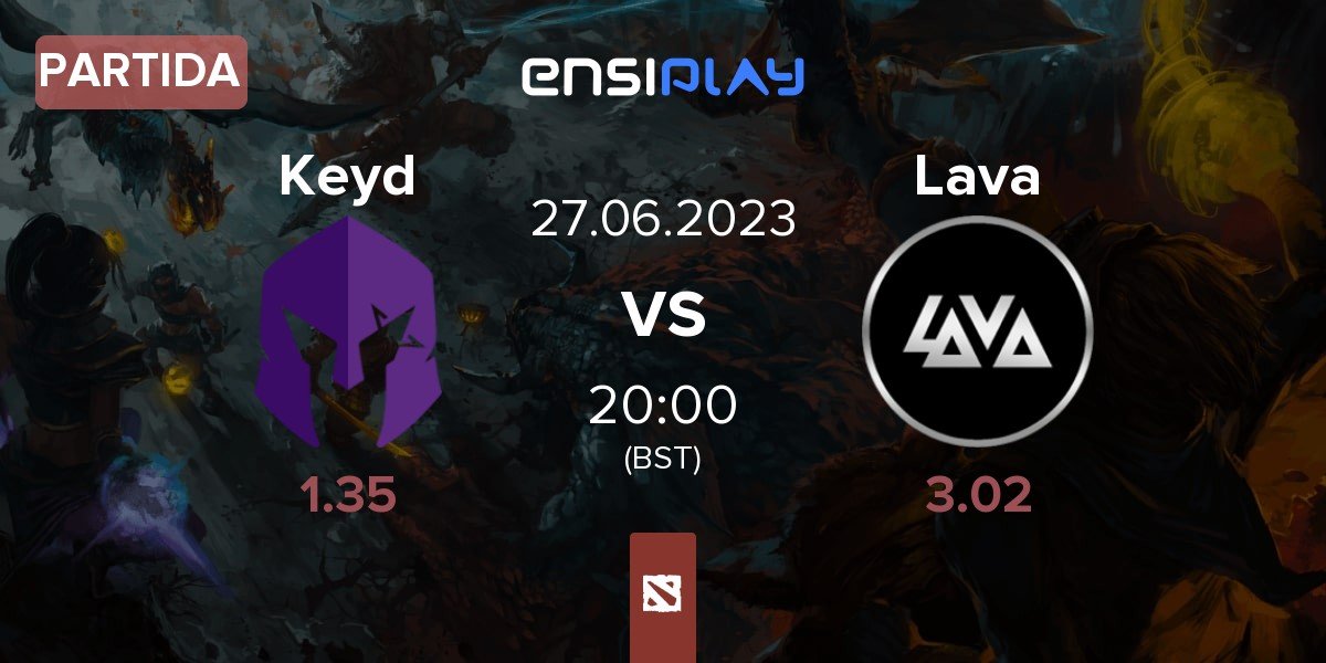 Partida Keyd Stars Keyd vs Lava Esports Lava | 27.06