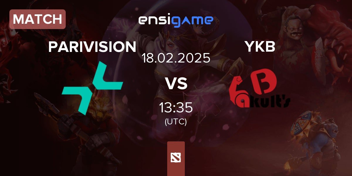 Match PARIVISION vs Yakult Brothers YKB | 18.02