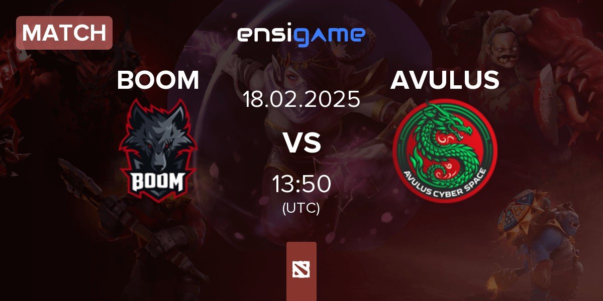 Match BOOM Esports BOOM vs AVULUS | 18.02