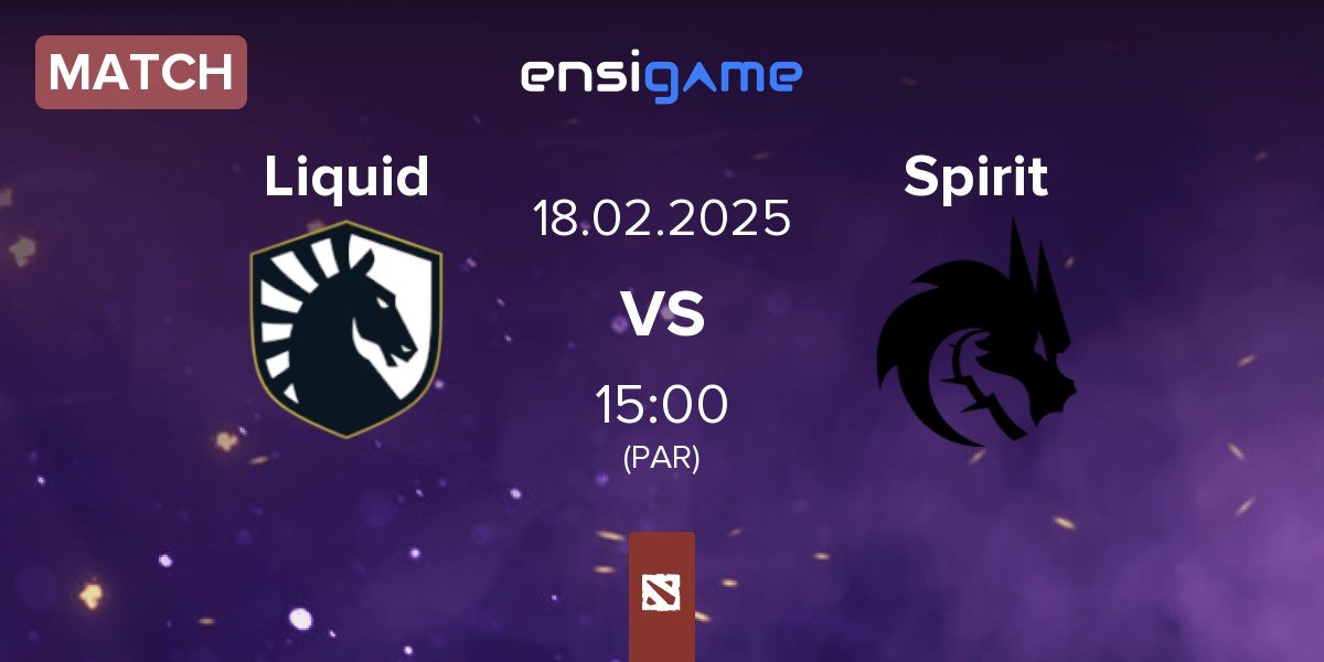 Match Team Liquid Liquid vs Team Spirit Spirit | 18.02