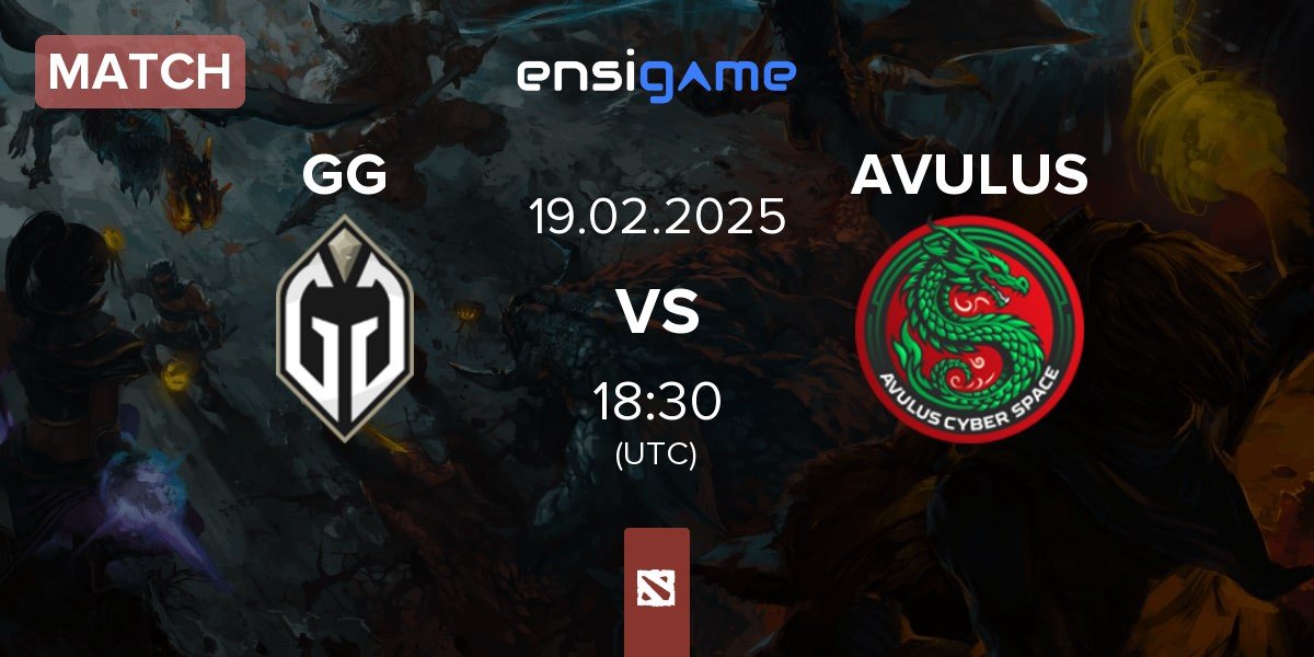 Match Gaimin Gladiators GG vs AVULUS | 19.02