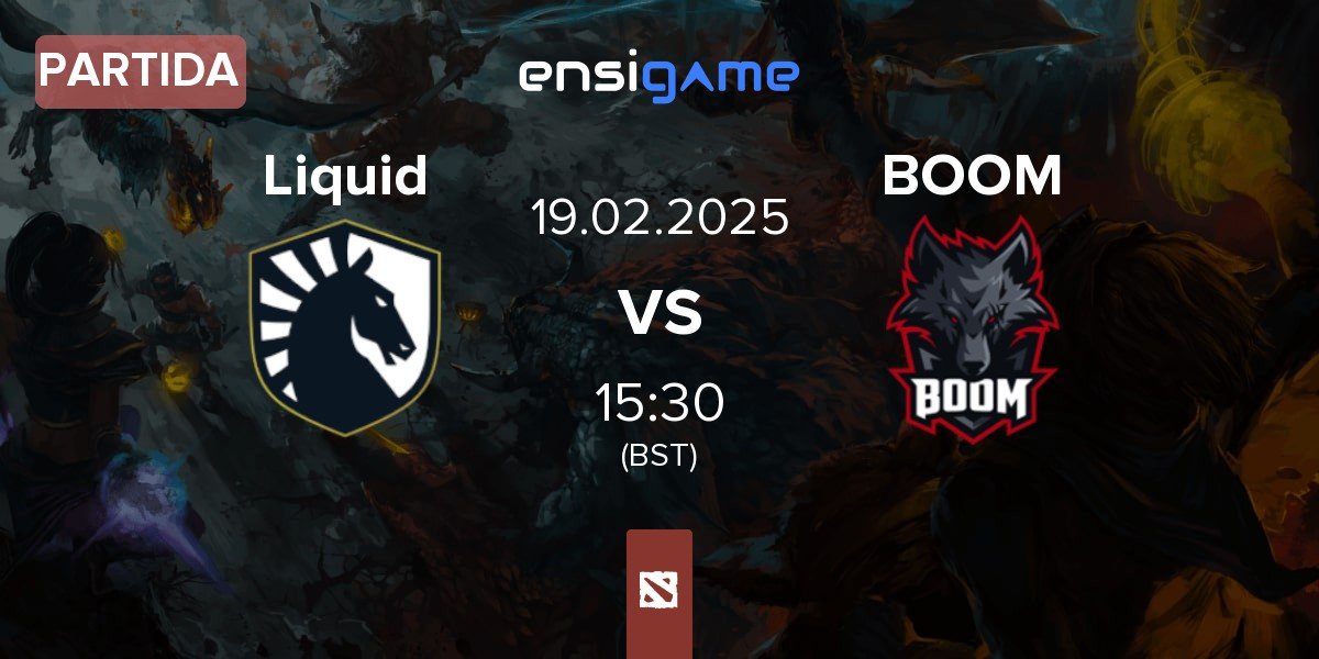 Partida Team Liquid Liquid vs BOOM Esports BOOM | 19.02