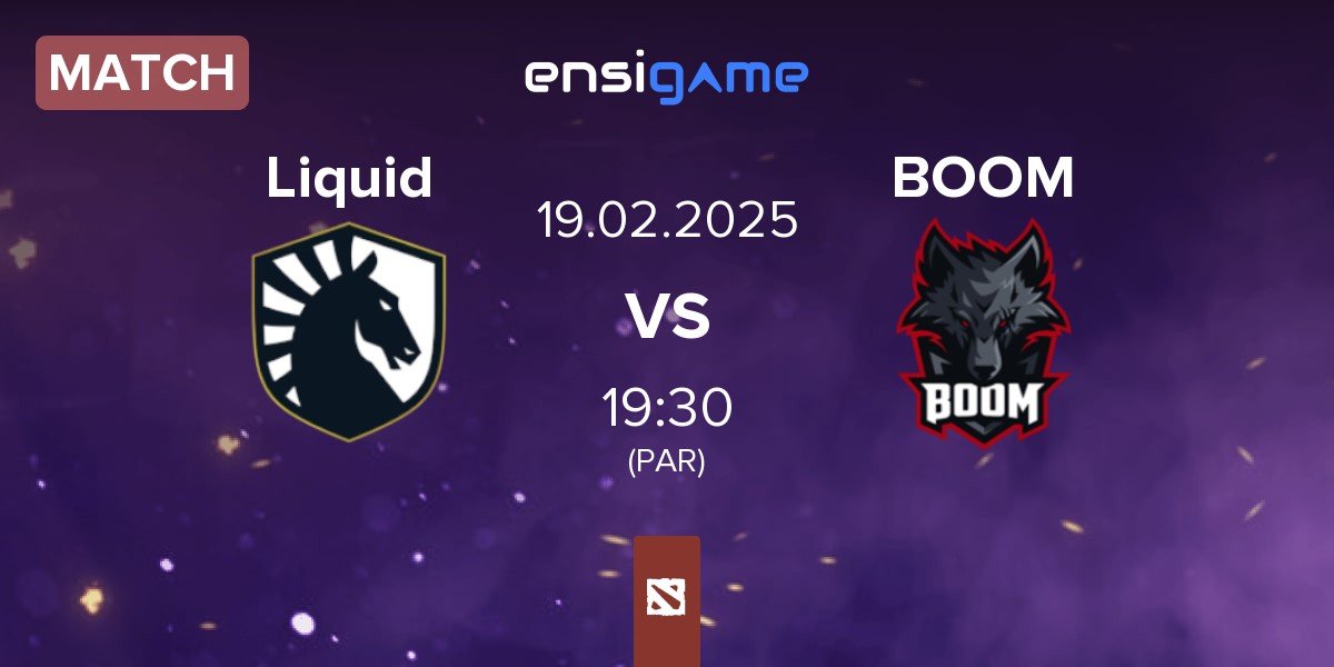 Match Team Liquid Liquid vs BOOM Esports BOOM | 19.02