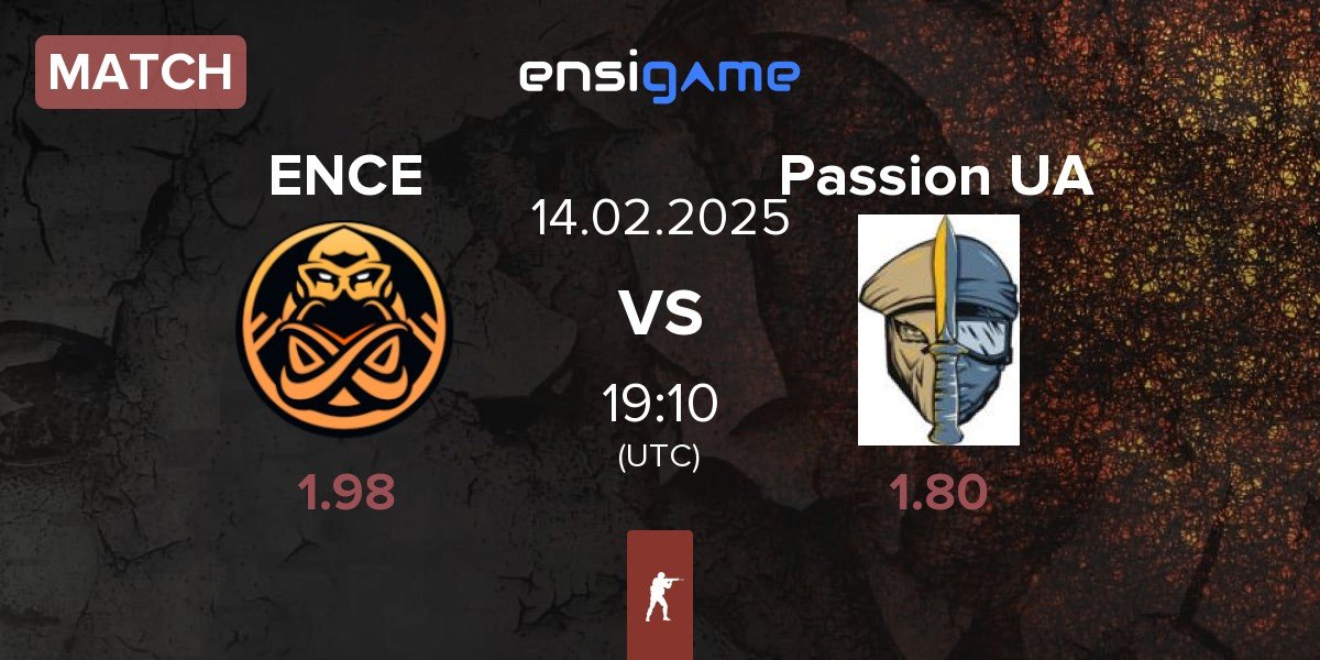 Match ENCE vs Passion UA | 14.02