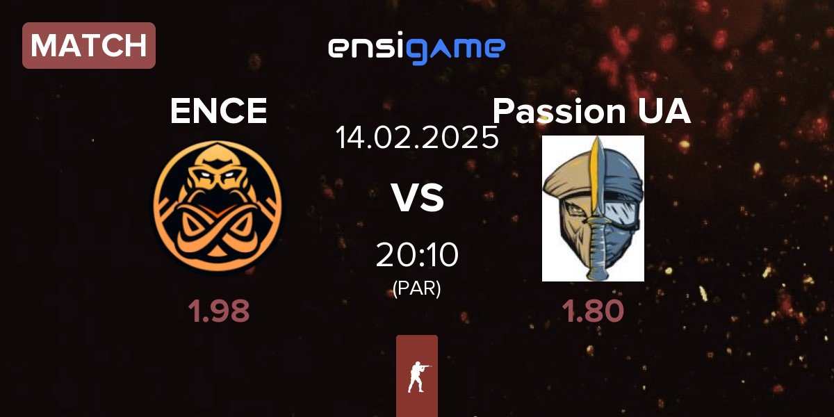 Match ENCE vs Passion UA | 14.02