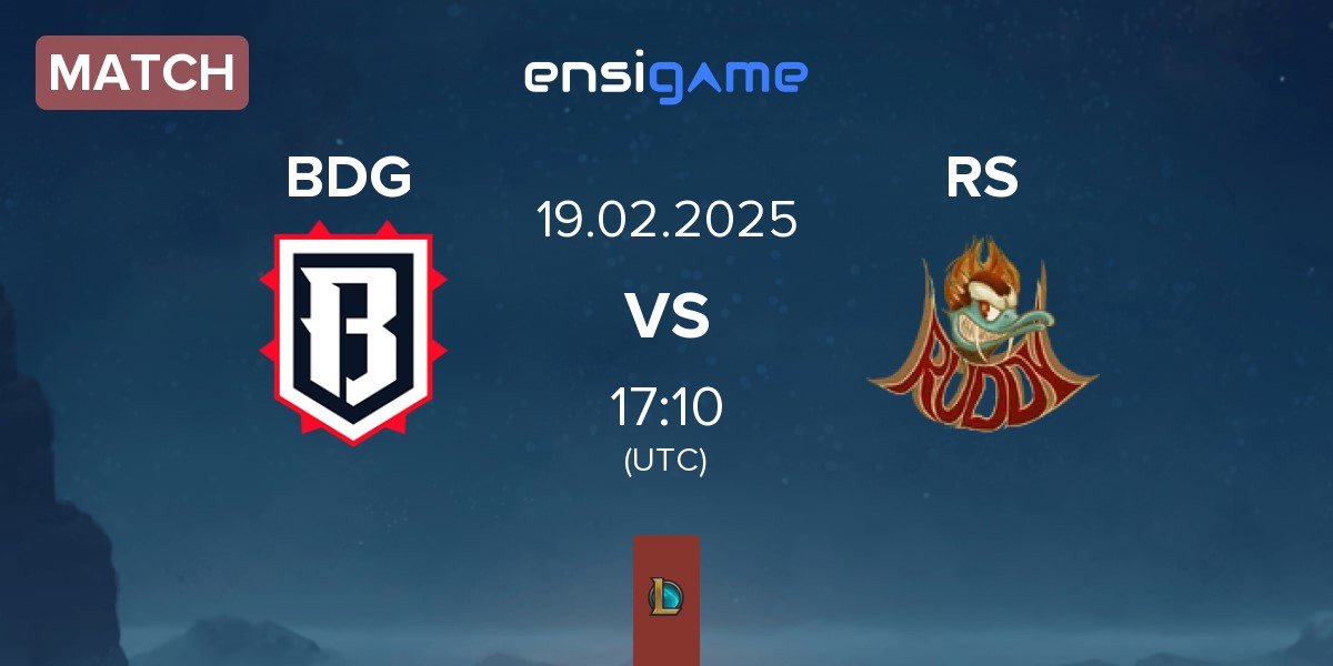 Match Bulldog Esports BDG vs The Ruddy Sack RS | 19.02