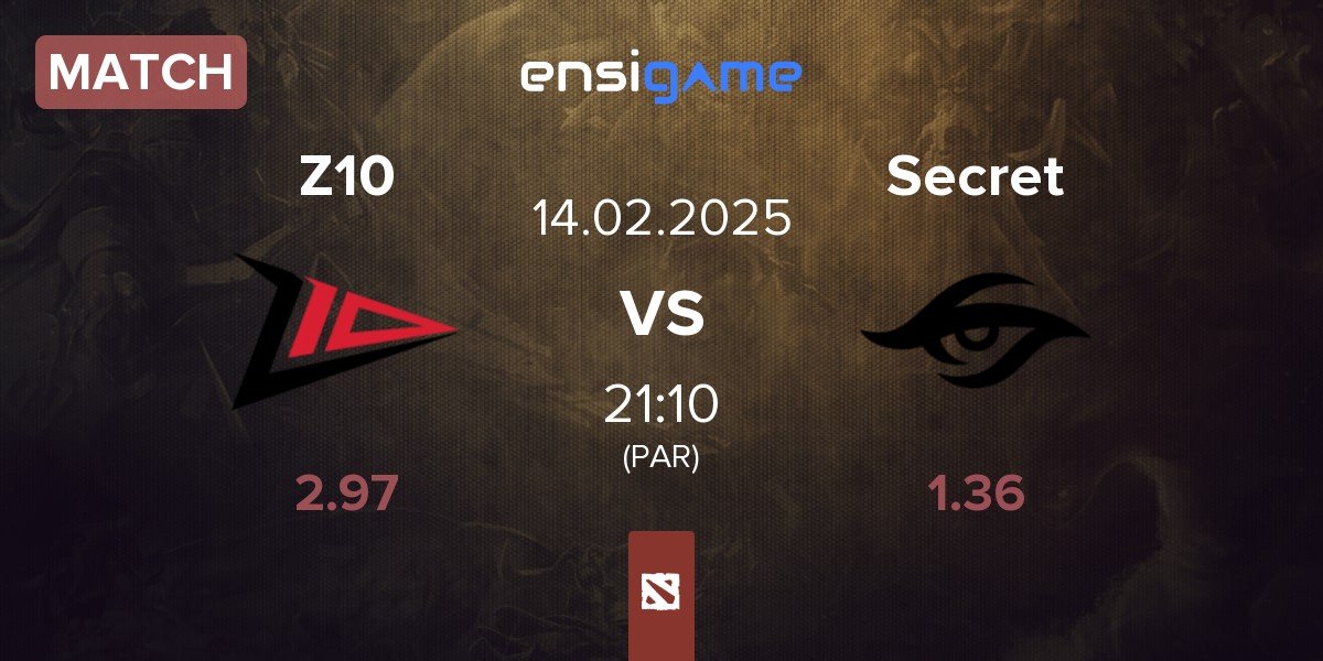 Match Zero Tenacity Z10 vs Team Secret Secret | 14.02