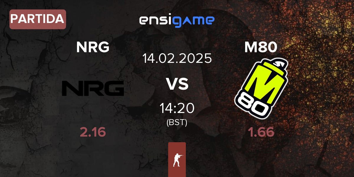 Partida NRG Esports NRG vs M80 | 14.02