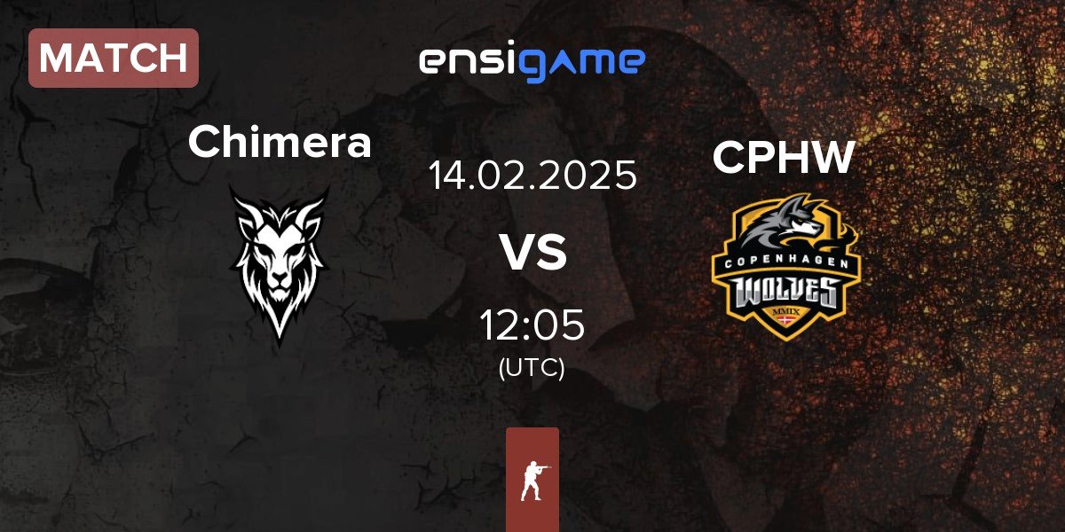 Match Chimera Esports Chimera vs Copenhagen Wolves CPHW | 14.02