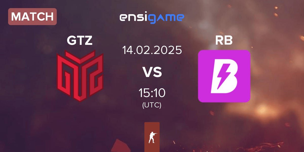 Match GTZ Esports GTZ vs RUSH B RB | 14.02