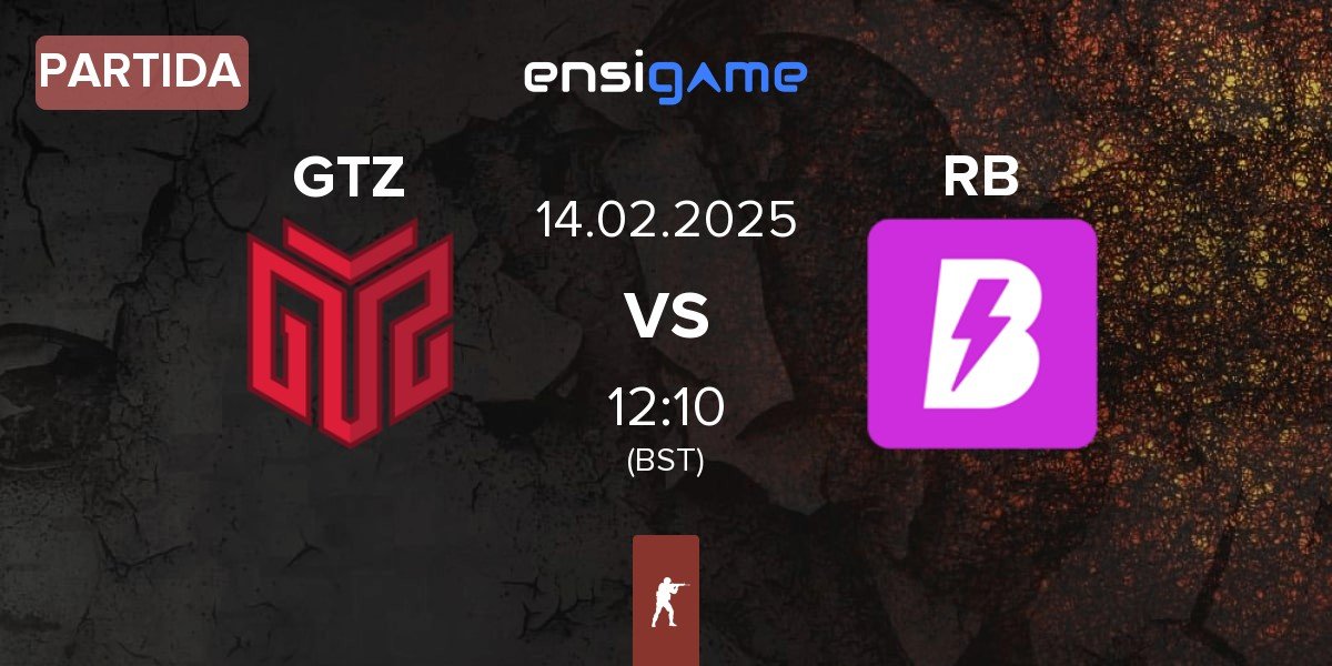 Partida GTZ Esports GTZ vs RUSH B RB | 14.02