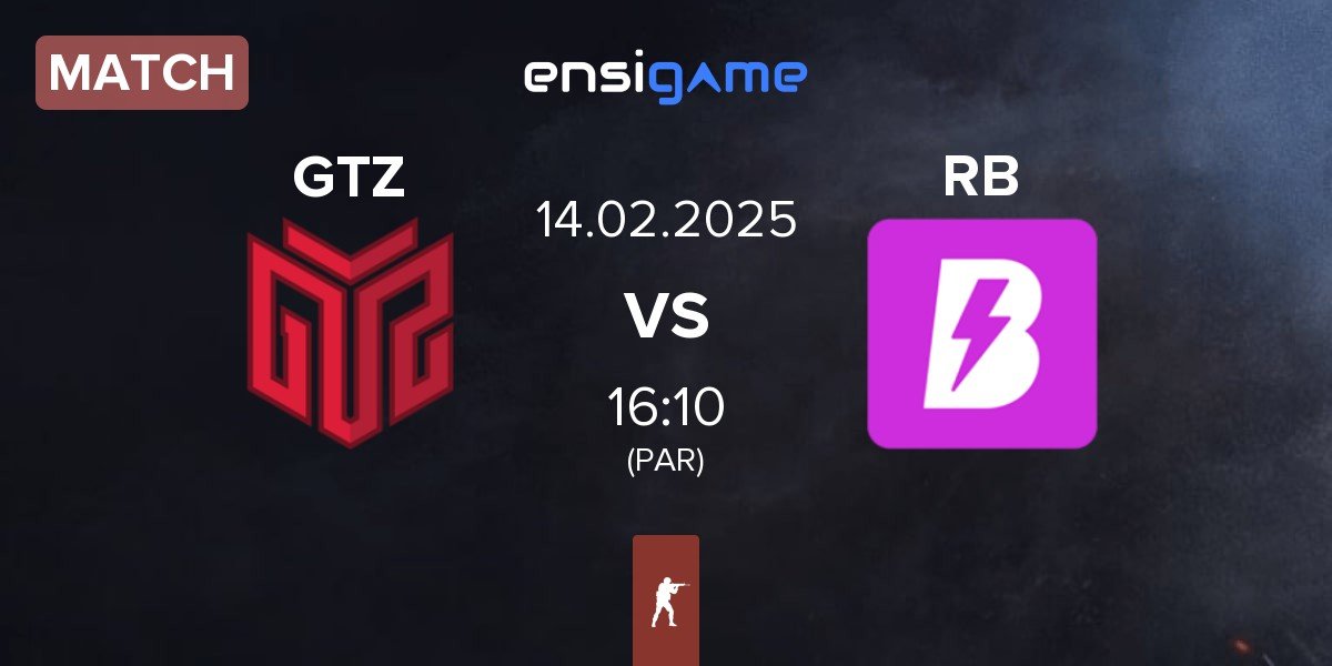 Match GTZ Esports GTZ vs RUSH B RB | 14.02