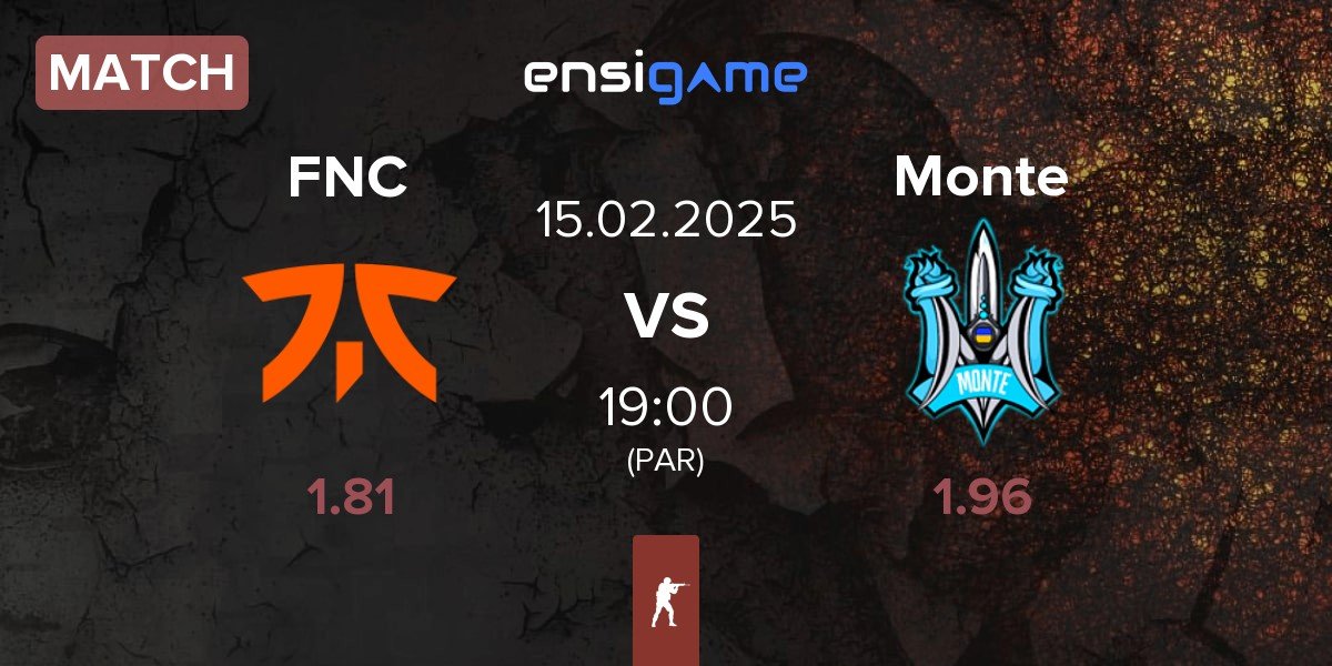 Match Fnatic FNC vs Monte | 15.02