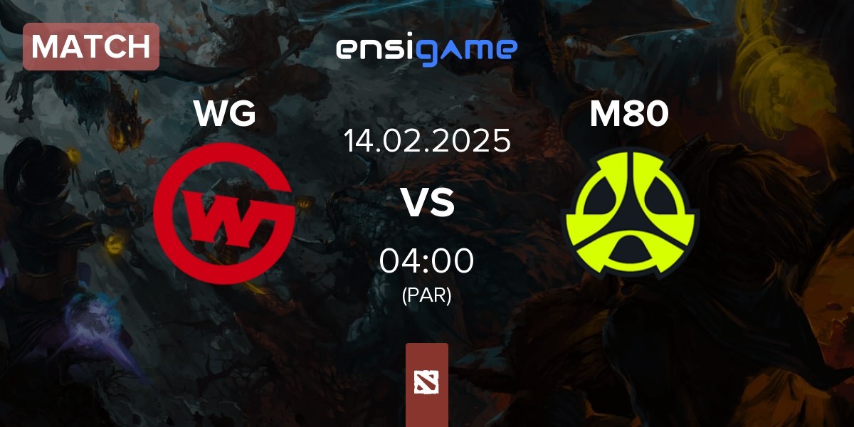 Match Wildcard Gaming WG vs M80 | 14.02