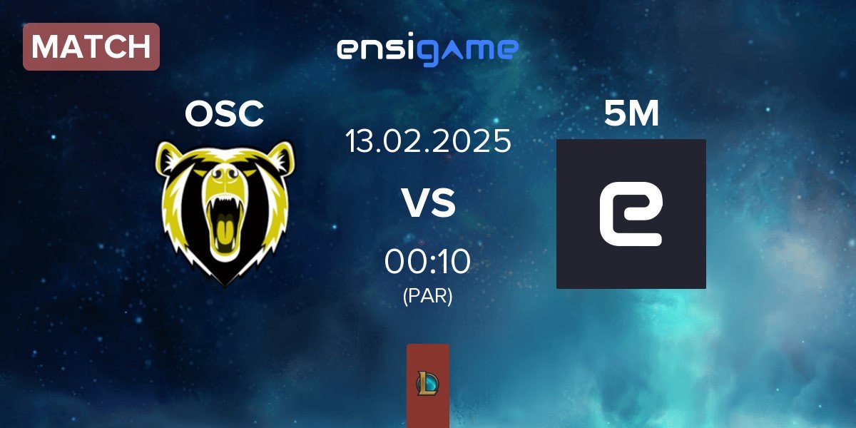 Match Odivelas Sports Club OSC vs 5M Esports 5M | 13.02