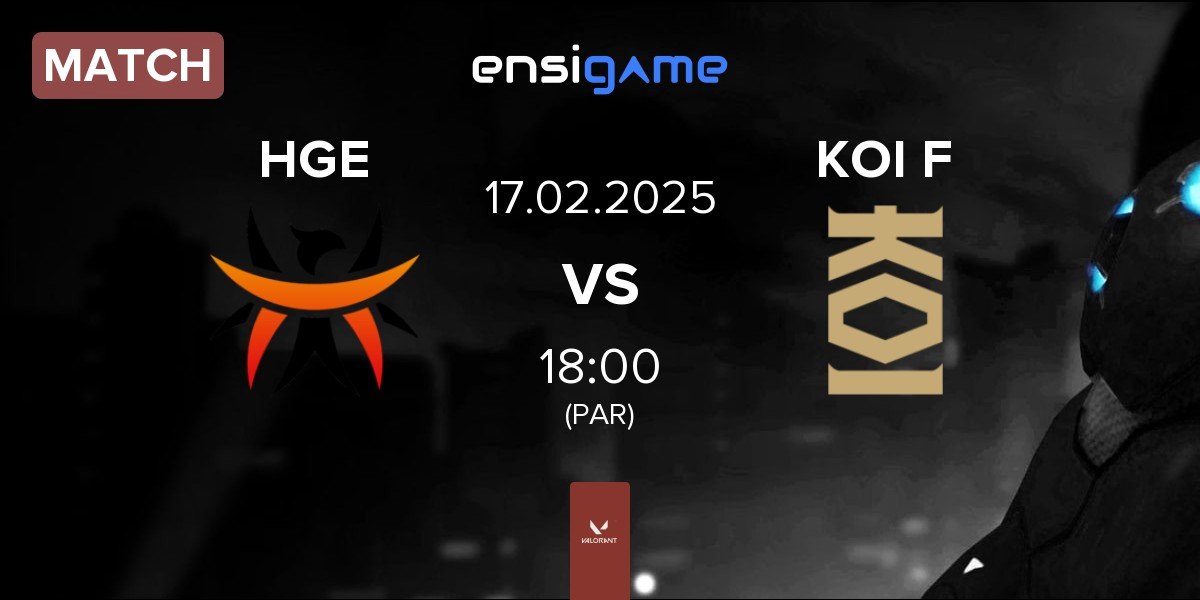 Match Happy Game Esport HGE vs KOI Fénix KOI F | 17.02