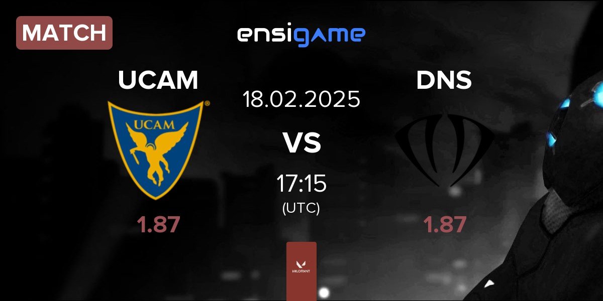 Match UCAM Esports Club UCAM vs DNSTY DNS | 18.02