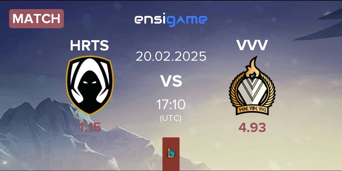 Match Los Heretics HRTS vs Veni Vidi Vici VVV | 20.02