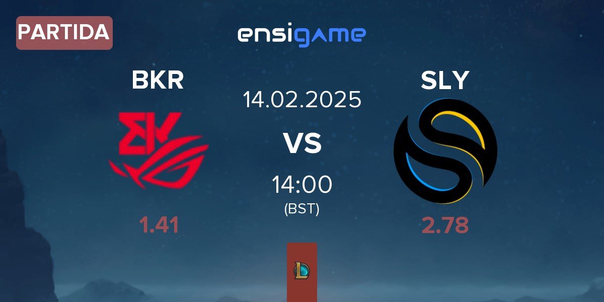 Partida BK ROG Esports BKR vs Solary SLY | 14.02