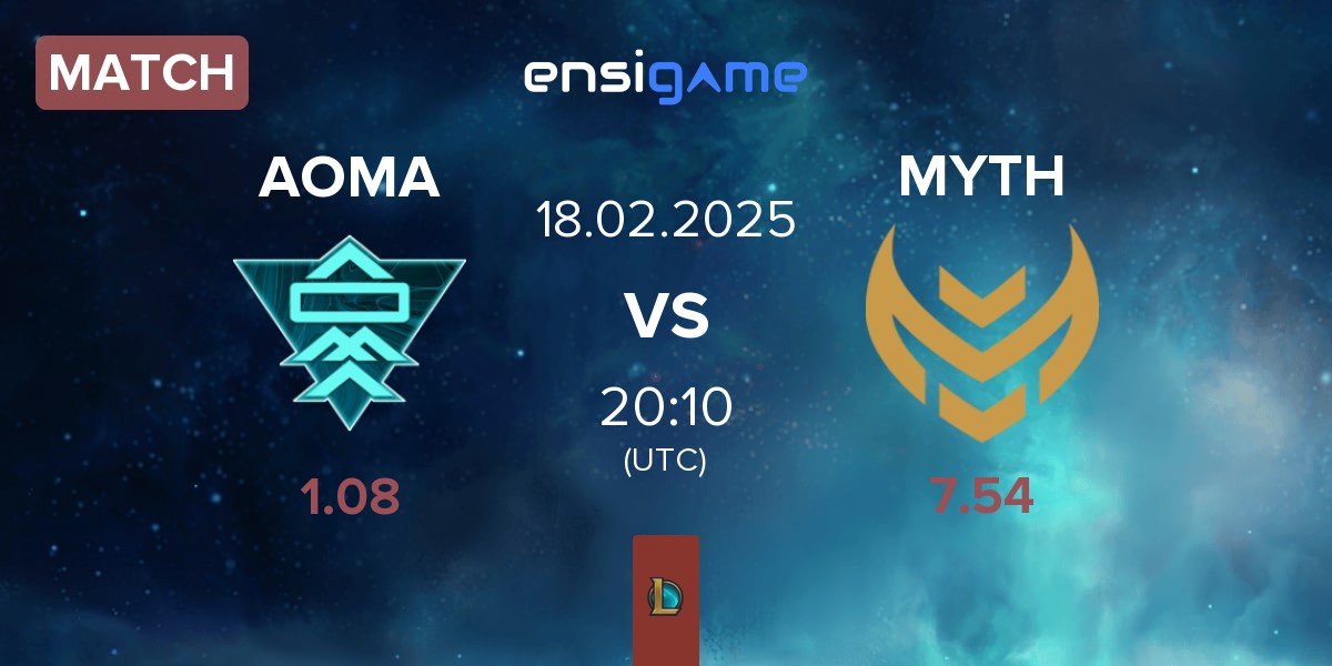 Match A One Man Army AOMA vs Myth Esports MYTH | 18.02