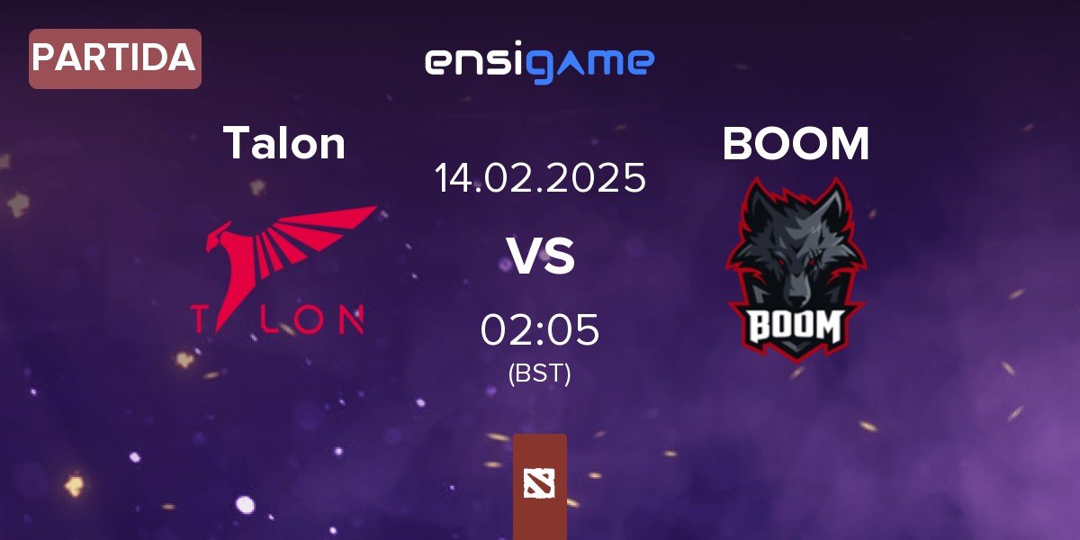 Partida Talon Esports Talon vs BOOM Esports BOOM | 14.02