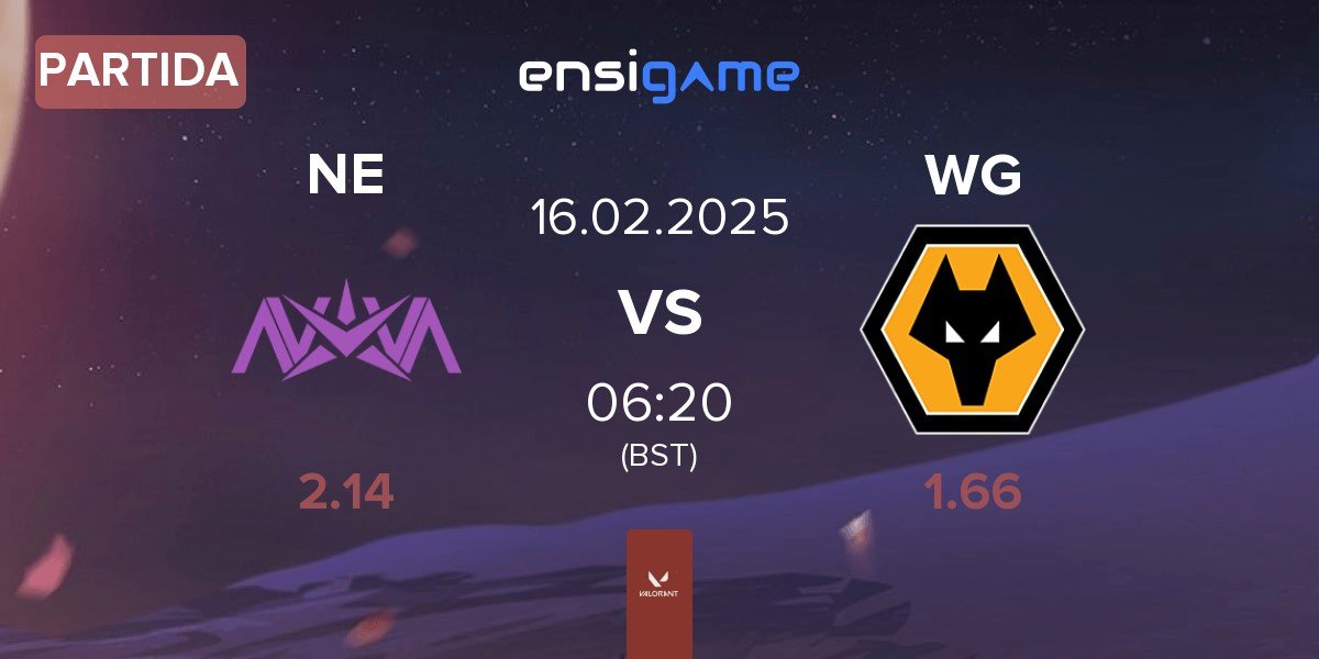 Partida Nova Esports NE vs Wolves Esports WG | 16.02