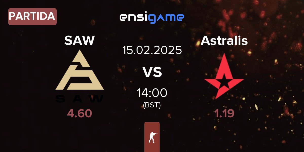 Partida SAW vs Astralis | 15.02